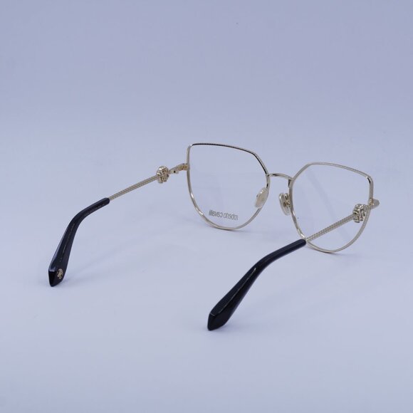 Roberto Cavalli VRC048 0300 Eyeglasses Shiny Rose Gold 56mm Cat Eye Frame - Picture 10 of 11
